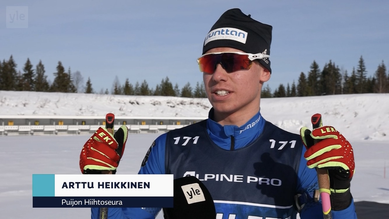Maailmanmestari Arttu Heikkinen Ylen uutisjutussa